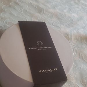 Coach earmuffs headphones